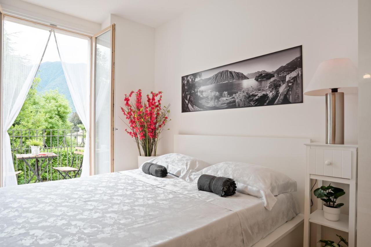 Lake Como Studio With Balcony And Private Parking Ossuccio Luaran gambar