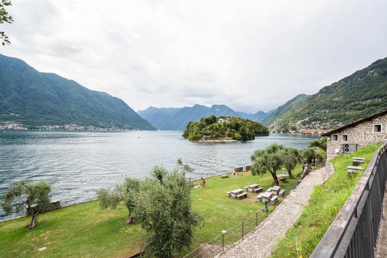 Lake Como Studio With Balcony And Private Parking Ossuccio Luaran gambar