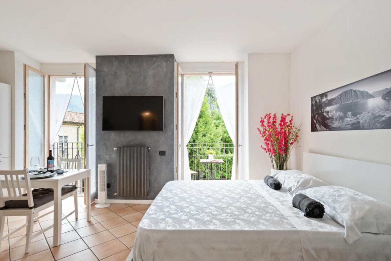 Lake Como Studio With Balcony And Private Parking Ossuccio Luaran gambar